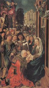 Ulrich apt the Elder The Adoration of the Magi (mk05) oil painting image
